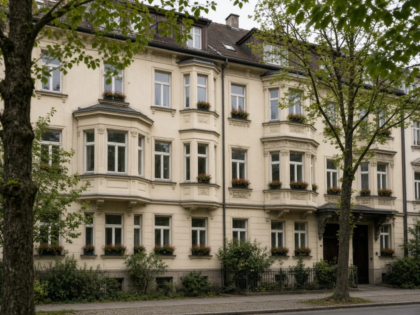 Altbau in München-Haidhausen, vermietete Eigentumswohnung